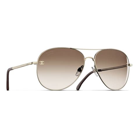 chanel sunglasses pink gradient|CHANEL 4189TQ Aviator Titanium & Calfskin Sunglasses.